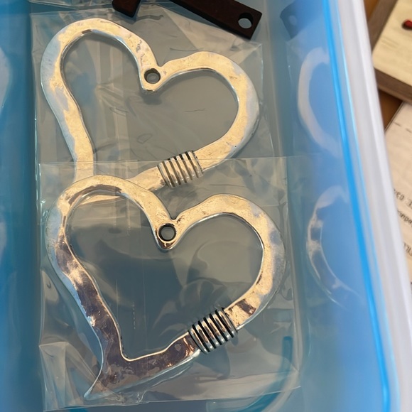 Items to make necklaces …Most purchased through Etsy….comes with container - Picture 6 of 8